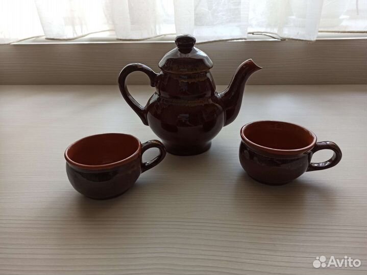 Кофейный сервиз керамика винтаж