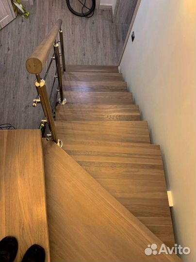 Облицовка бетонных лестниц