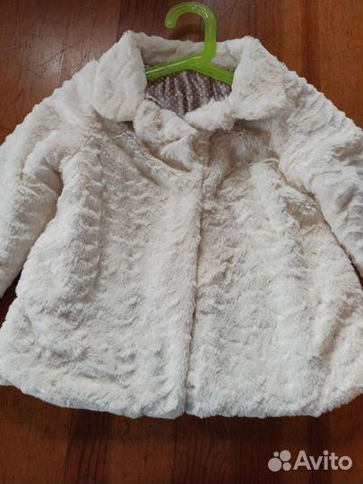 Шубка для девочки 86