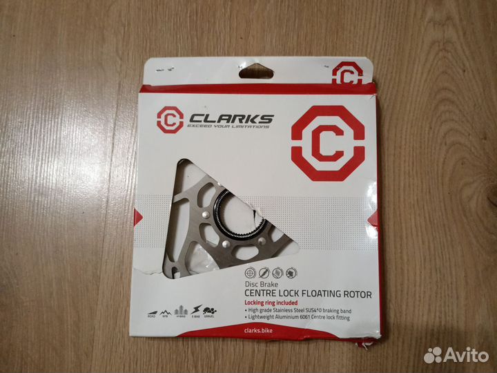 Велосипедные тормозные диски под center lock 160мм