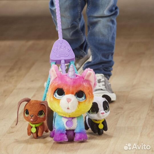 Игрушка FurReal Friends Котик-единорожек без короб