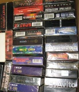 Видеокассеты, DVD