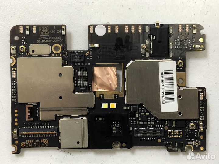 Xiaomi Note 4X MBT6A5 в разборе