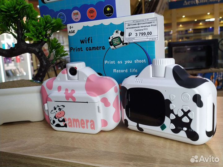 Детский фотоаппарат моментальной печати F11