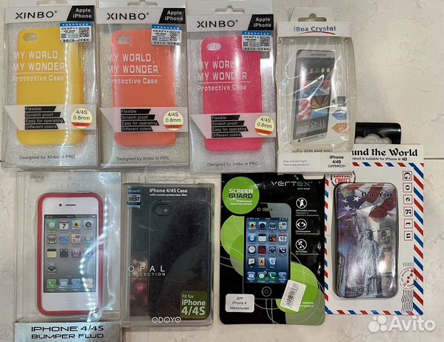 Новые чехлы и пленка для iPhone 4/4s