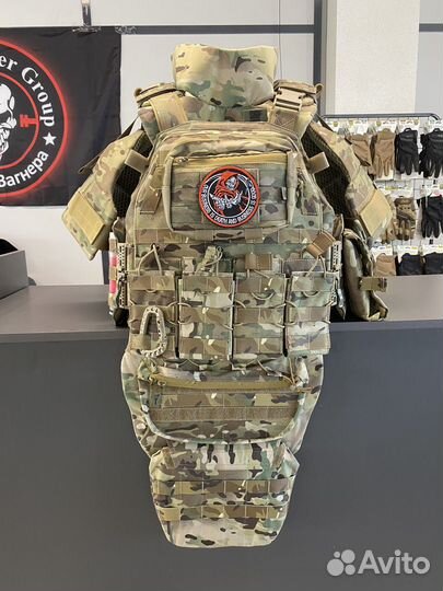 Бронежилет штурмовой плитник мультикам