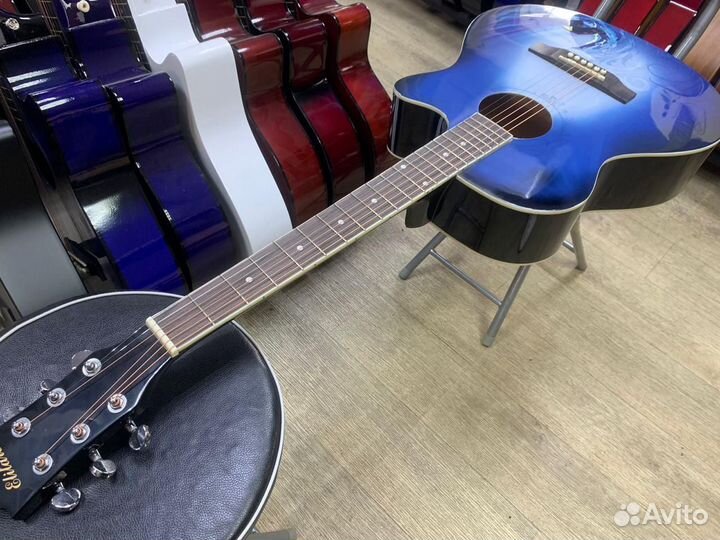 Гитара акустическая с рисунком