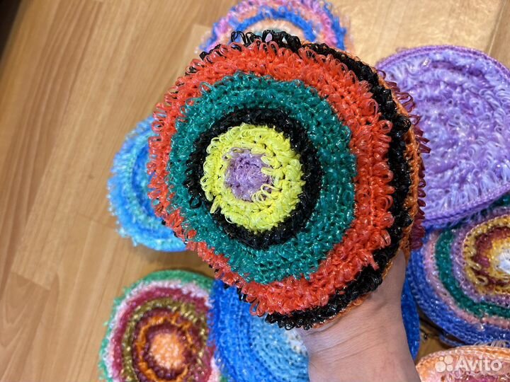 Мочалка ручной работы