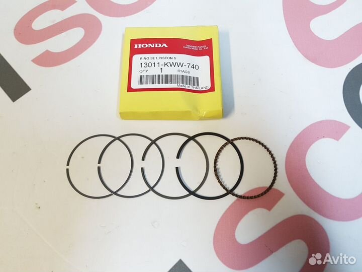 Кольца поршневые Honda Dio 110 JF31