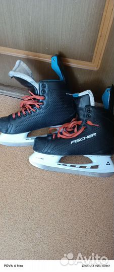 Коньки хоккейные Fisher, 42 размер