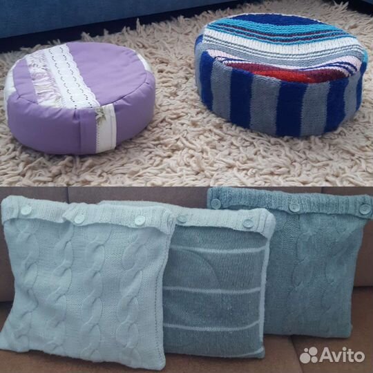 Подушки диванные и для медитации
