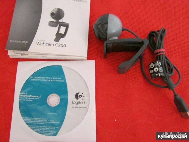 Веб-камера Logitech Webcam C200