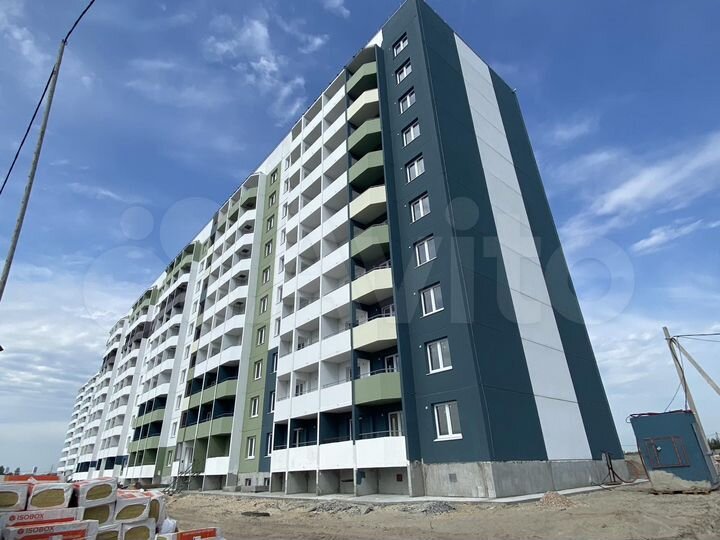 2-к. квартира, 54,4 м², 1/10 эт.