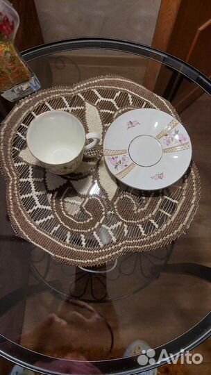 Чайная пара лфз костяной фарфор