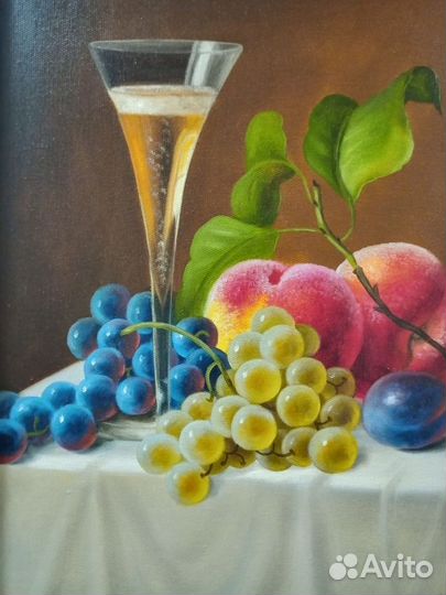 Картина маслом-настоящие