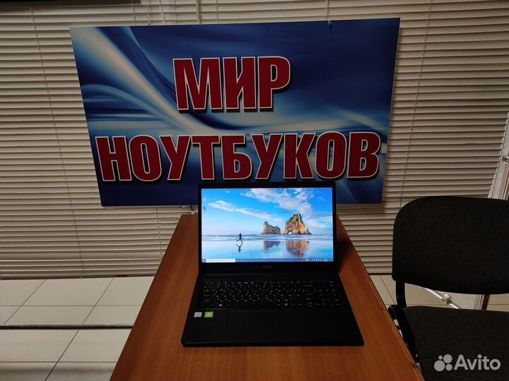 Игровой ноутбук бу / Acer / как новый /MX 230