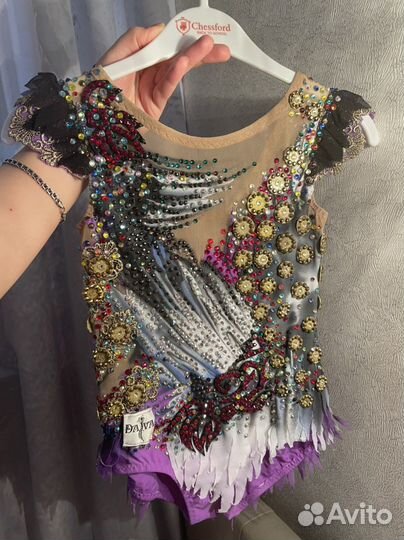 Купальник для художественной гимнастики 116-128