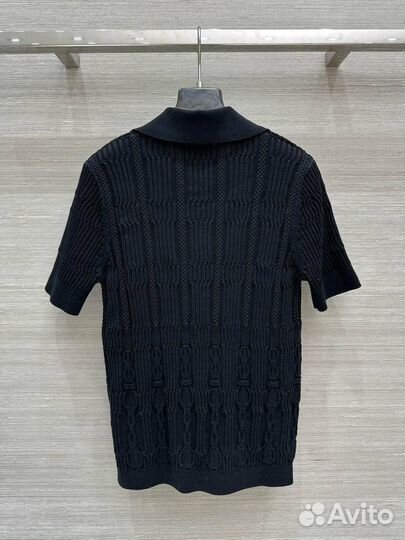 Трикотажное поло Hermes