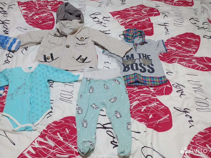 Детские вещи на мальчика
