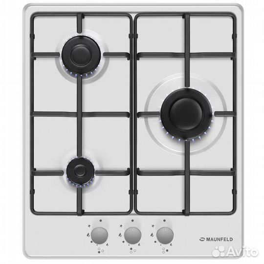 Газовая варочная панель maunfeld eghe.43.3STS-EW