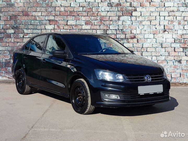 Volkswagen Polo 1.6 AT, 2016, 180 457 км