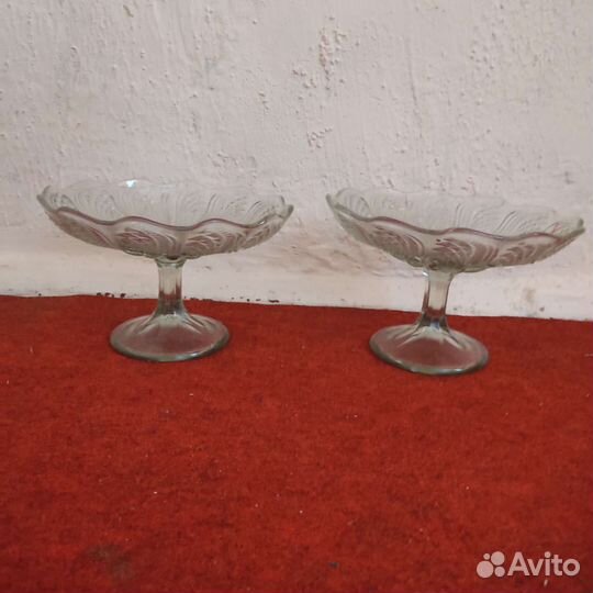 Хрустальная фруктовница