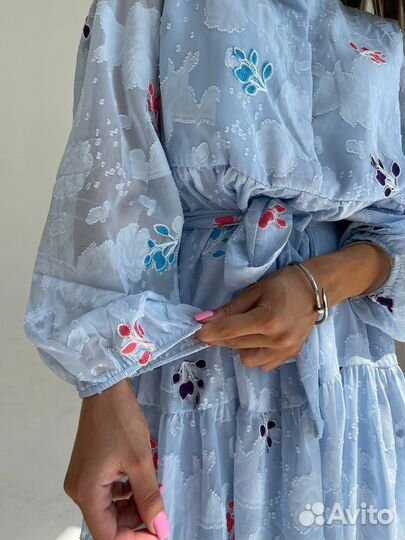 Комфортное женское платье 3 цвета