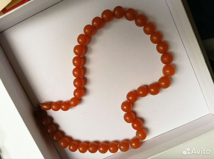 Янтарные бусы СССР