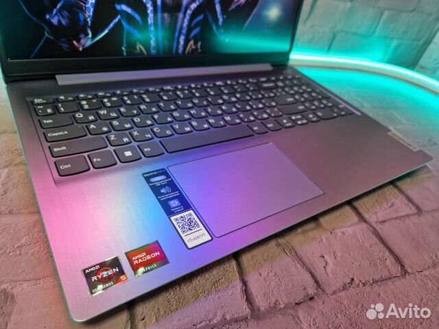 Ноутбук Lenovo Ryzen 5 5625u SSD IPS Гарантия объявление продам