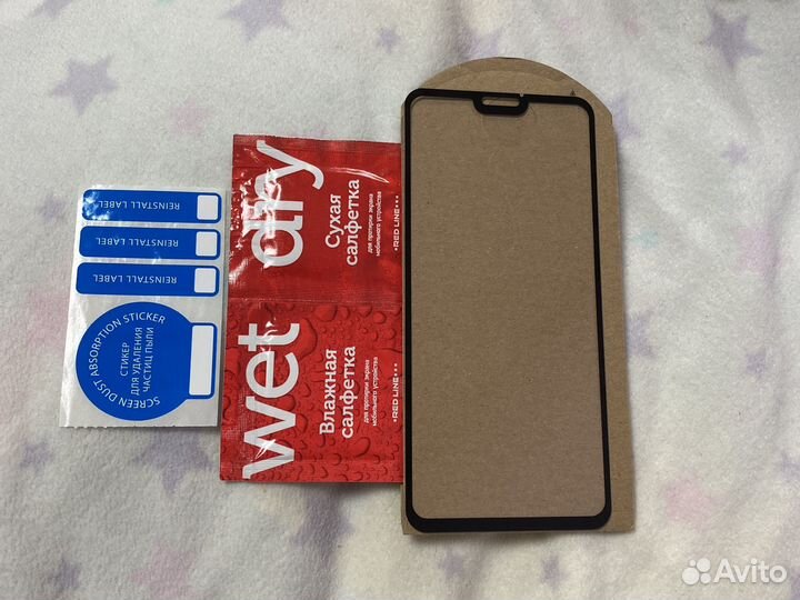 Защитное стекло Huawei Honor 8x/9x Lite,черный