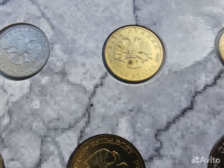 Набор коллекционных монет 50 лет Победе 1995