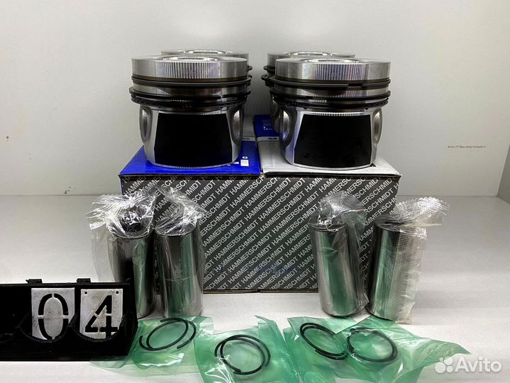 Комплект поршни VAG 1.2 1.4 1.8 2.0 TSI