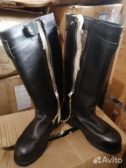 Сапоги лётные меховые ту РСФСР