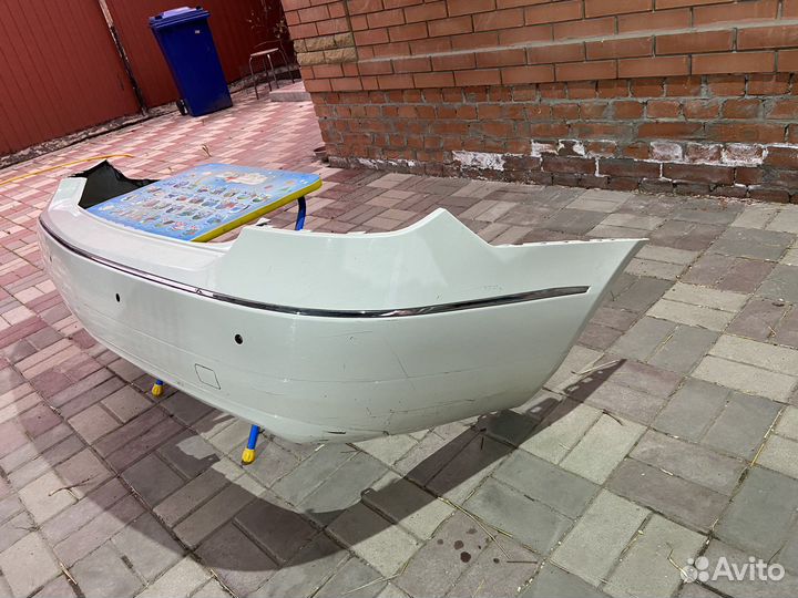 Бапер задний C207 W207 в сборе оригинал
