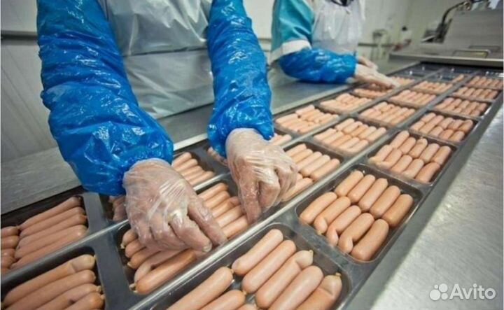 Упаковщик на производство Вахта с 3х раз питанием