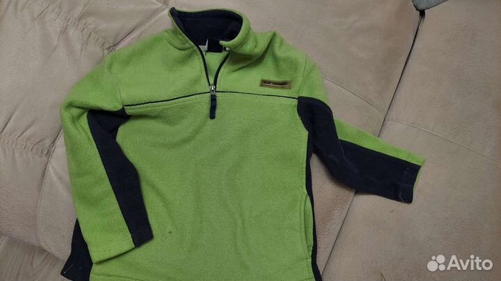 Флисовая кофта для мальчика 134