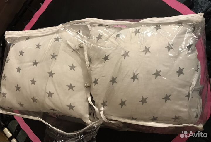 Бортики в детскую кроватку 12шт