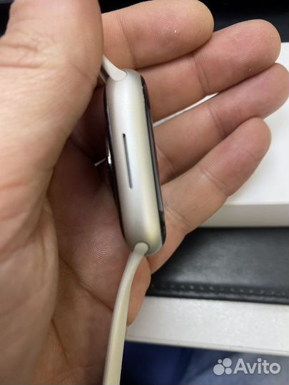 Часы apple watch 8 45 mm акб100 белые