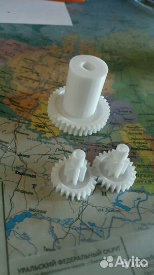 3D печать деталей из пластика на 3Д принтере SLA