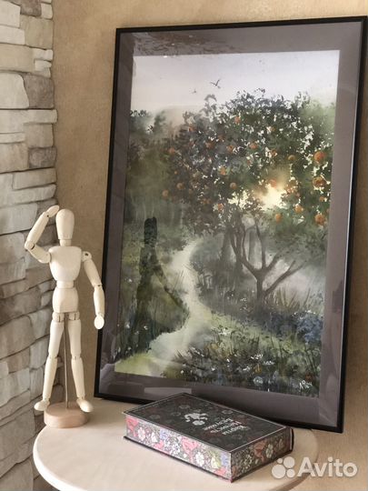 Картина акварелью 