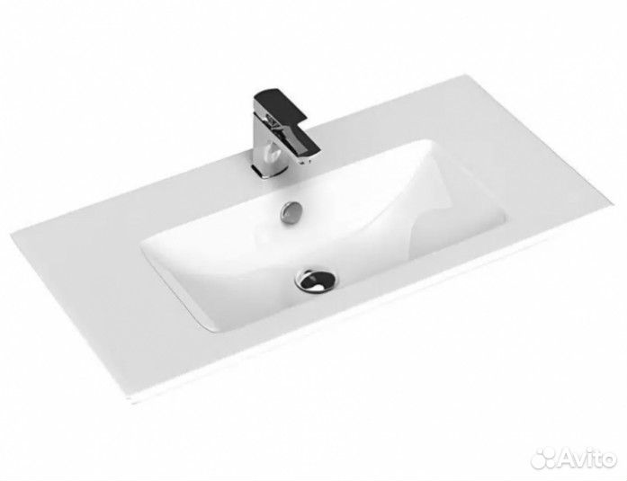 Мебель для ванной Aquanet Практика 80 маренго