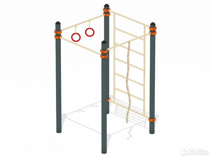 Уличная спортивная площадка (Workout) воркаут