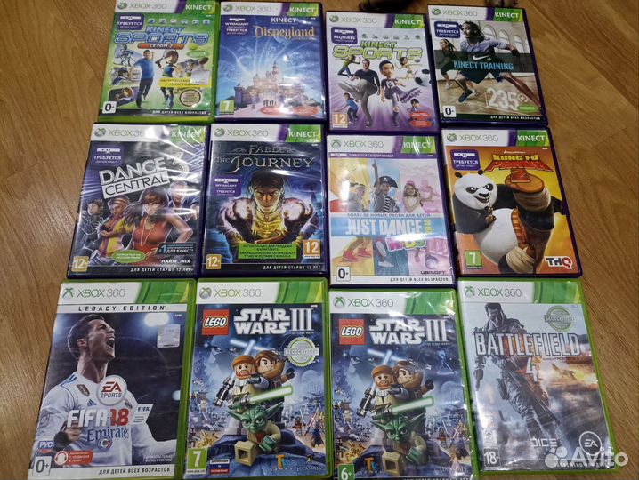 Диски лицензия Xbox 360