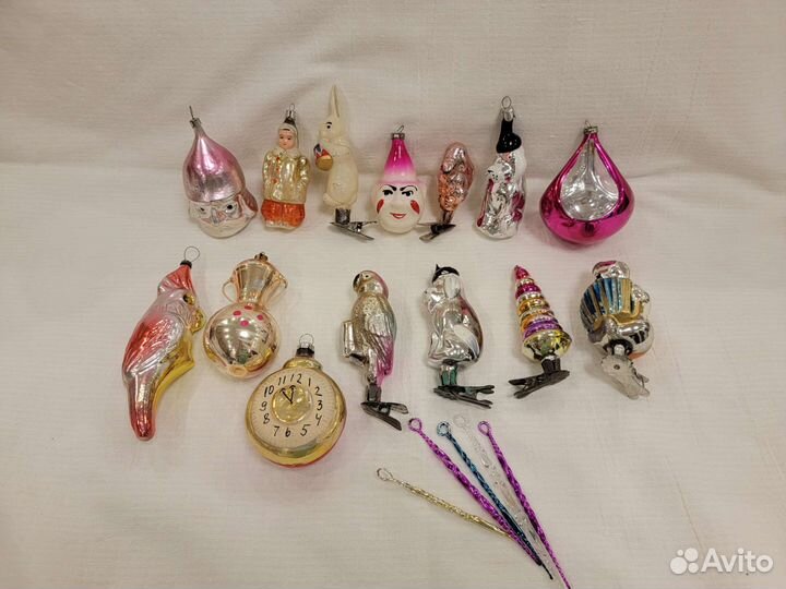 Елочные игрушки СССР