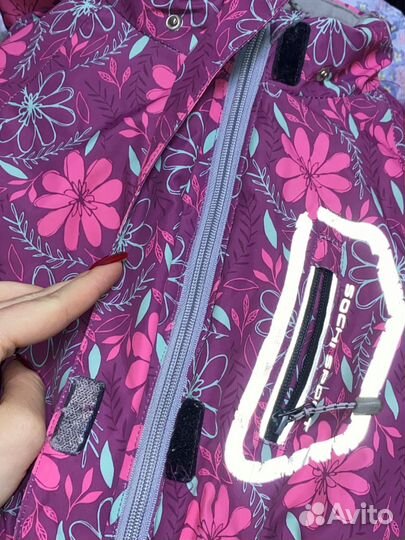 Зимний комбинезон для девочки 122