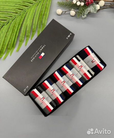 Носки мужские Tommy hilfiger 6пар Турция