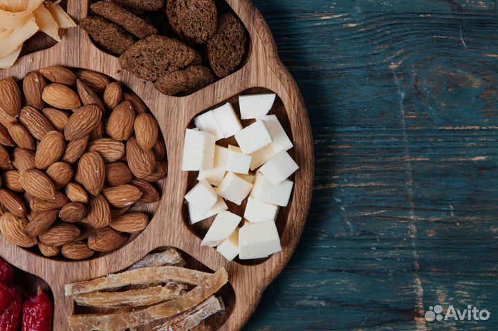 Менажница деревянная Дуб