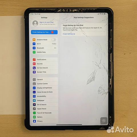 Замена стекла iPad