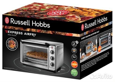 Мини-печь Russell Hobbs Express Air Fry Steel