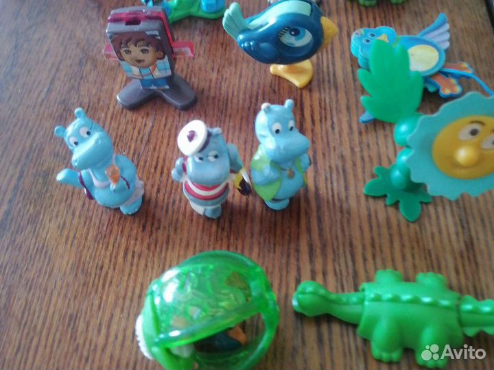 Игрушки из киндера 90х